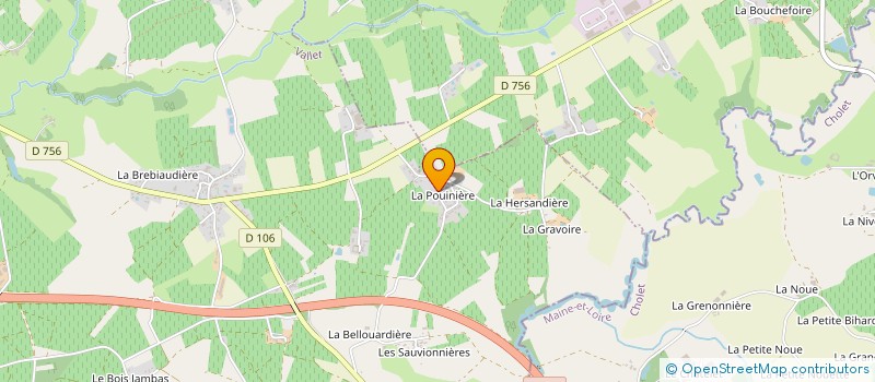 localisation de l'entreprise SOC DE FAIT BUSSON JEAN-PAUL ET FILS à VALLET