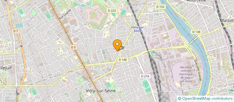 localisation de l'entreprise SOC DE FAIT DESPRES HARTMANN à VITRY-SUR-SEINE