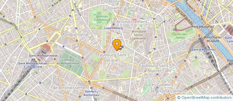 localisation de l'entreprise SOC DE FAIT F.NAIT KACI ET M.AOUDIA  PARIS