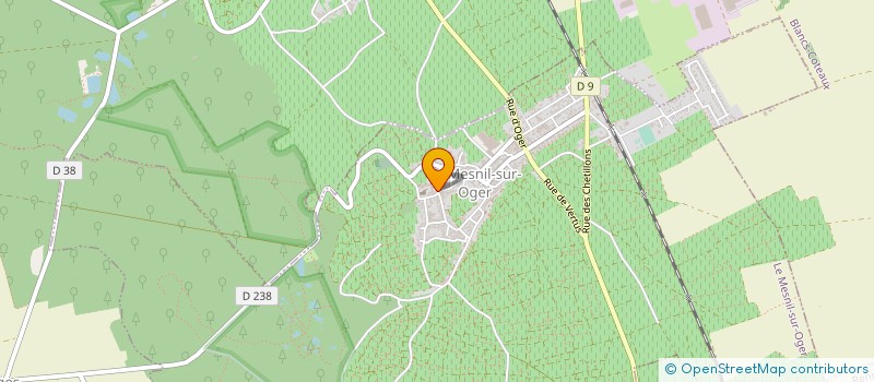 localisation de l'entreprise SOC DE FAIT GONET PERE ET FILS  LE MESNIL-SUR-OGER