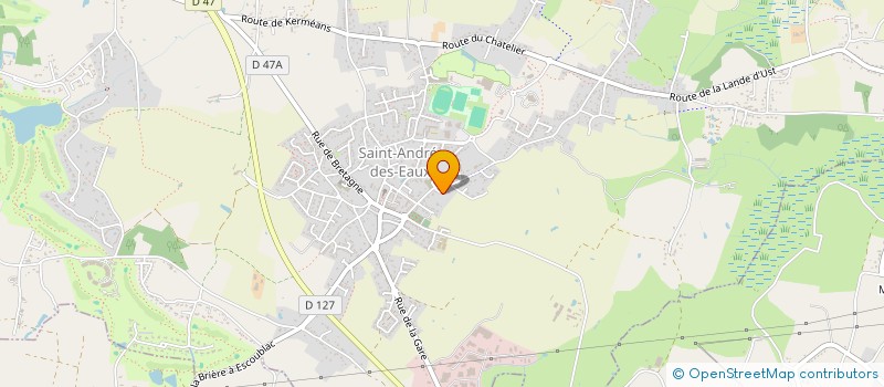 localisation de l'entreprise SOC DE FAIT HASPOT FRERES à SAINT-ANDRE-DES-EAUX