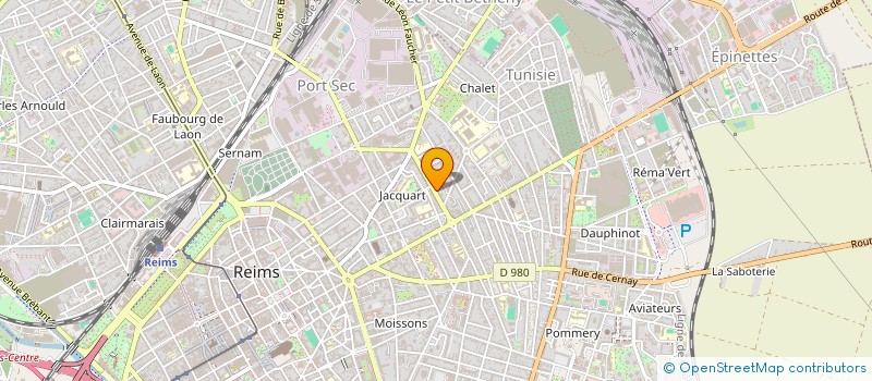 localisation de l'entreprise SOC DE FAIT IPARI à REIMS