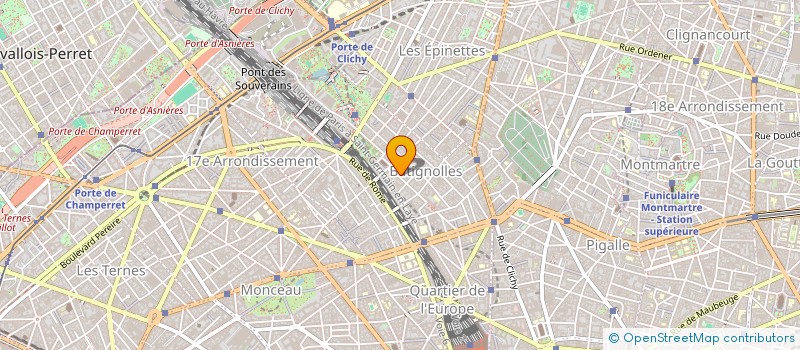 localisation de l'entreprise SOC DE FAIT KAM SOON ET JEANNE WONG  PARIS