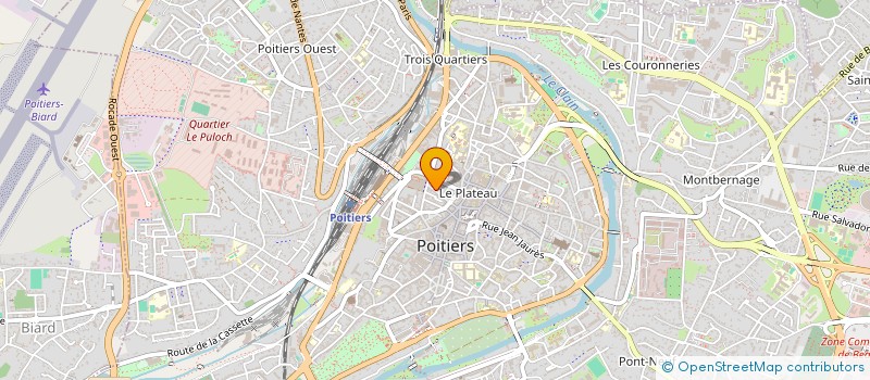 localisation de l'entreprise SOC DE FAIT KEYMEULEN WOZNIAK à POITIERS