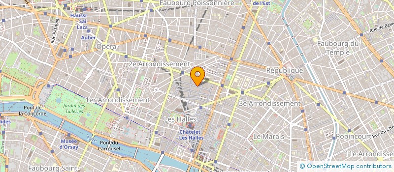 localisation de l'entreprise SOC DE FAIT LANGLASSE COLLOT à PARIS