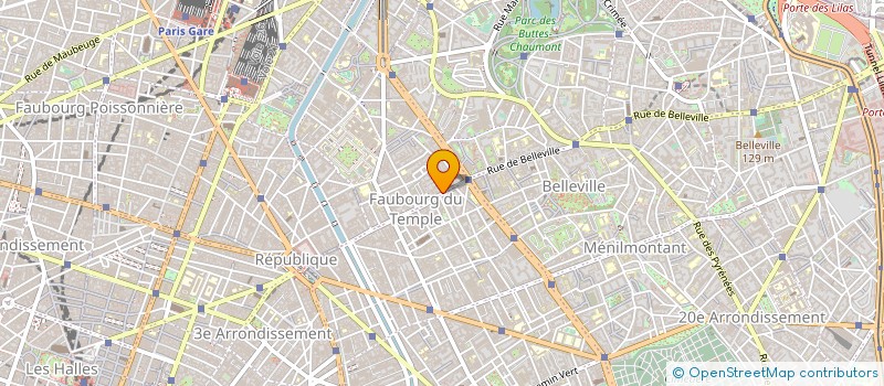 localisation de l'entreprise SOC DE FAIT LASFER-NEBBAK à PARIS
