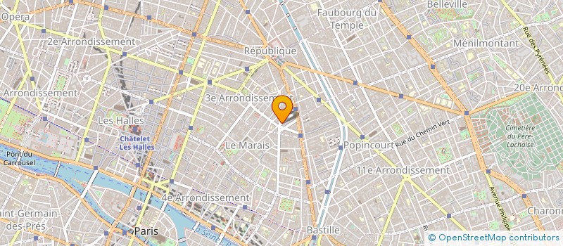 localisation de l'entreprise SOC DE FAIT LES FEES à PARIS