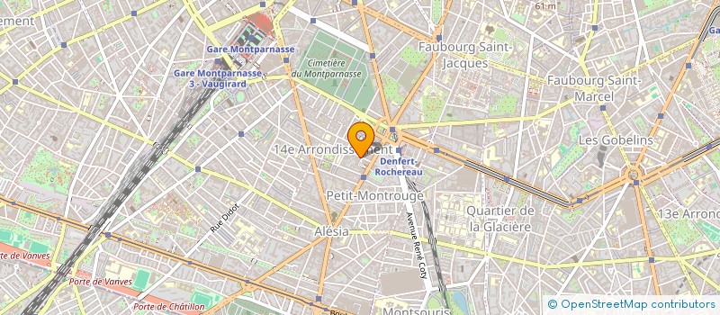 localisation de l'entreprise SOC DE FAIT MACQUET V OUTIN S à PARIS