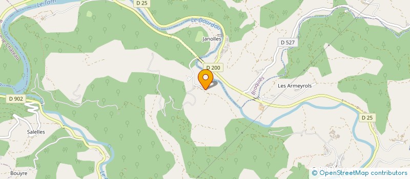 localisation de l'entreprise SOC DE FAIT MERIC D ET I  SAINT-IZAIRE