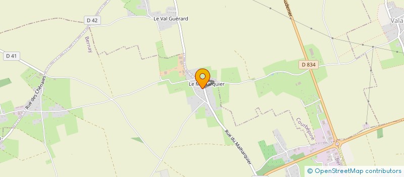 localisation de l'entreprise SOC DE FAIT MESAS S P ET A  BERNAY