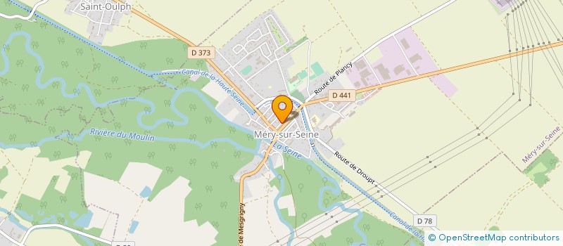 localisation de l'entreprise SOC DE FAIT MOULE FRERES à MERY-SUR-SEINE