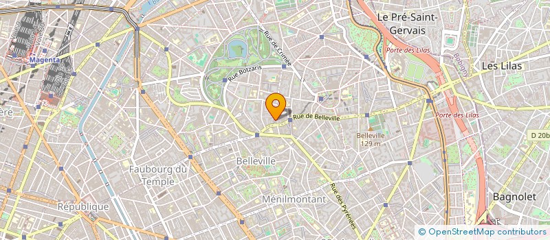 localisation de l'entreprise SOC DE FAIT MR FRANCO MME DROUIN-FRANCO  PARIS