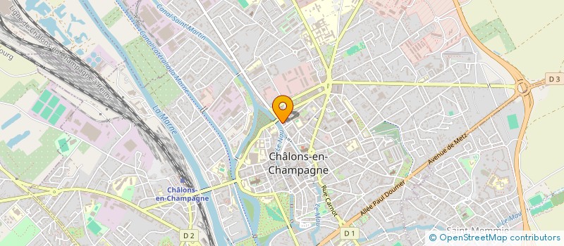 localisation de l'entreprise SOC DE FAIT RICHON à CHALONS-EN-CHAMPAGNE