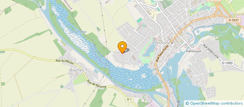 localisation de l'entreprise SOC DE FAIT ROSSEEL à PERONNE