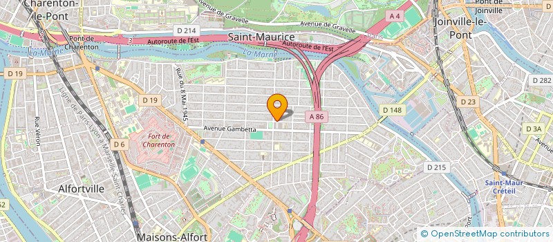 localisation de l'entreprise SOC DE FAIT SABBAN BRETON ZIRAH  MAISONS-ALFORT