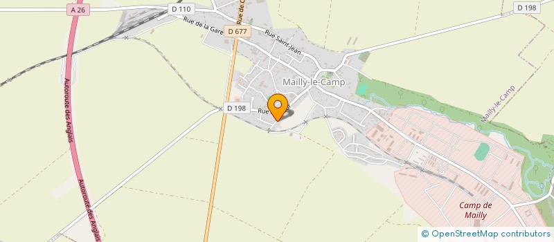 localisation de l'entreprise SOC DE FAIT WONS GERALD DIDIER ET JACK  MAILLY-LE-CAMP