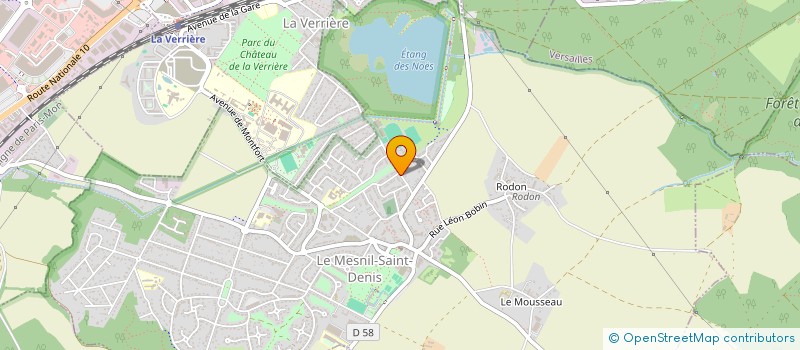 localisation de l'entreprise SOC DE FOURNIT INSTALL BOULANG à LE MESNIL-SAINT-DENIS