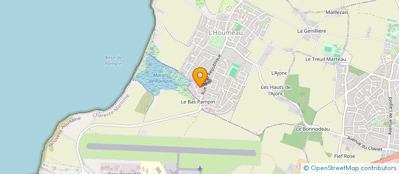 localisation de l'entreprise SOC DE FOURNITURES POUR LA MARINE à L'HOUMEAU