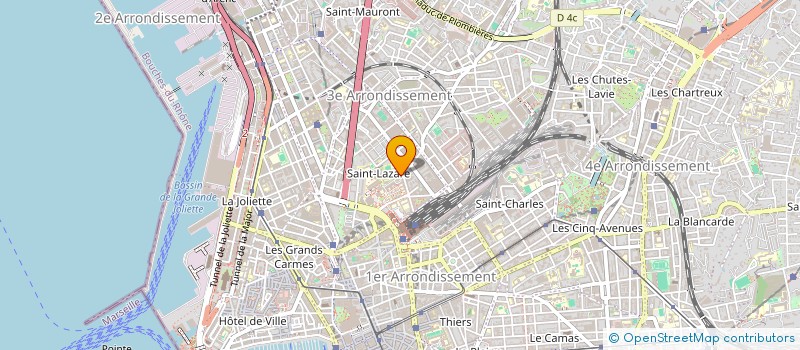 localisation de l'entreprise SOC DE GEOGRAPHIE DE MARSEILLE à MARSEILLE