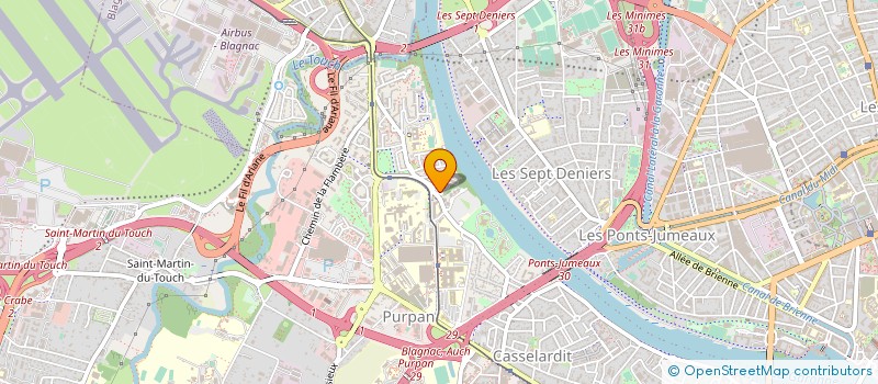 localisation de l'entreprise SOC DE GERIATRIE TOULOUSE MIDI-PYRENEES à TOULOUSE