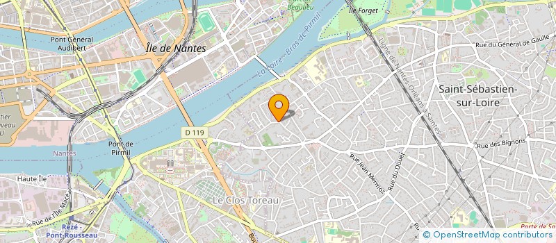 localisation de l'entreprise SOC DE GESTION BONNET ROULEAU à SAINT-SEBASTIEN-SUR-LOIRE