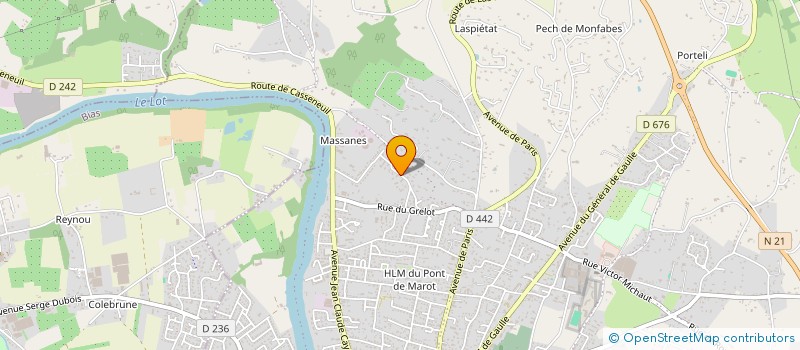 localisation de l'entreprise SOC DE GESTION D INVESTISSEMENT ET IMMOB  VILLENEUVE-SUR-LOT