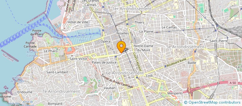 localisation de l'entreprise SOC DE GESTION DU BAR PIERRE à MARSEILLE