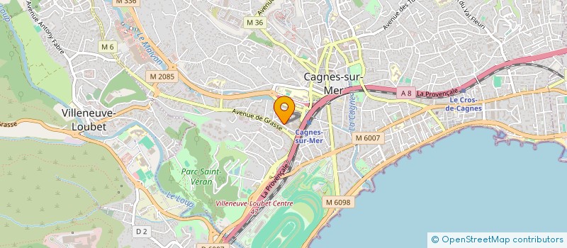 localisation de l'entreprise SOC DE GESTION IMMOBILIERE à CAGNES-SUR-MER