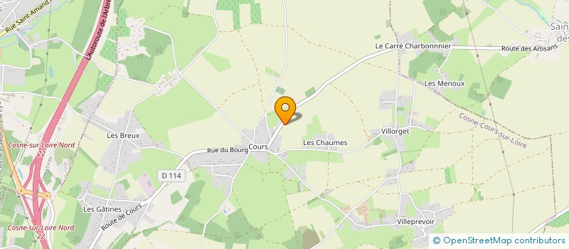 localisation de l'entreprise SOC DE GESTION IMMOBILIERE BIRNIE SCOTT à COSNE-COURS-SUR-LOIRE