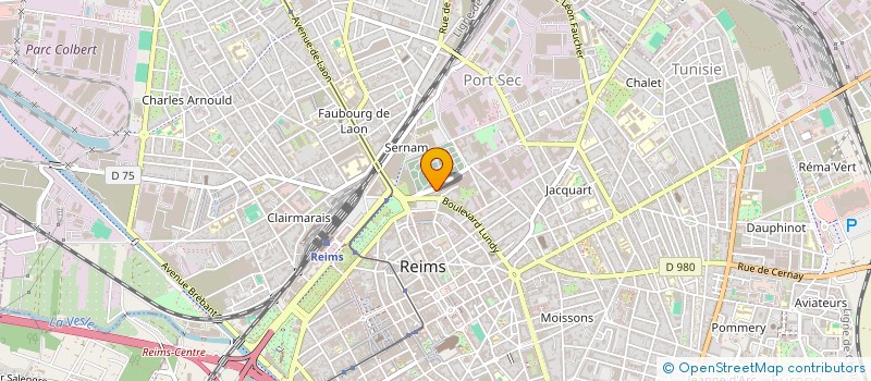 localisation de l'entreprise SOC DE GESTION REPRESENT TOURISTIQUE  REIMS