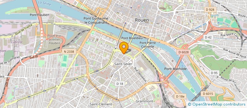localisation de l'entreprise SOC DE L HISTOIRE DE NORMANDIE à ROUEN