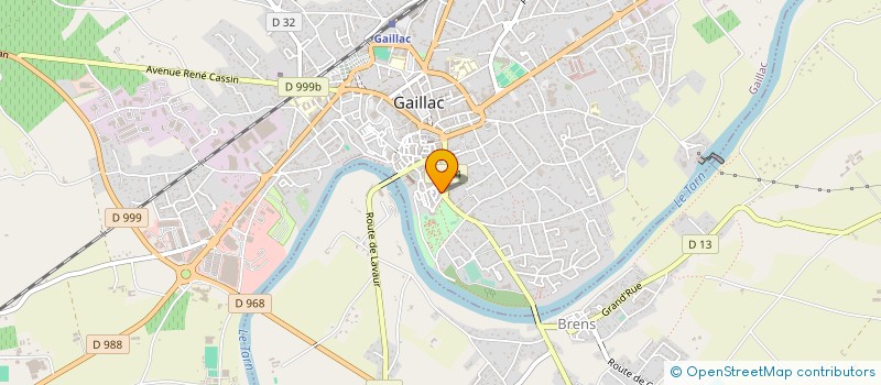 localisation de l'entreprise SOC DE L'HOTEL DU PARC à GAILLAC