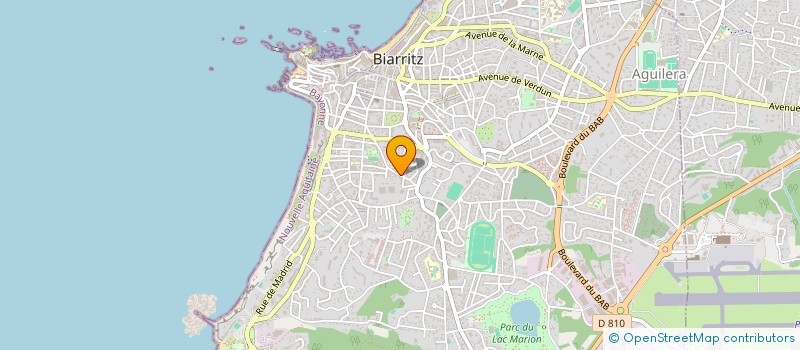 localisation de l'entreprise SOC DE LA FONTAINE à BIARRITZ