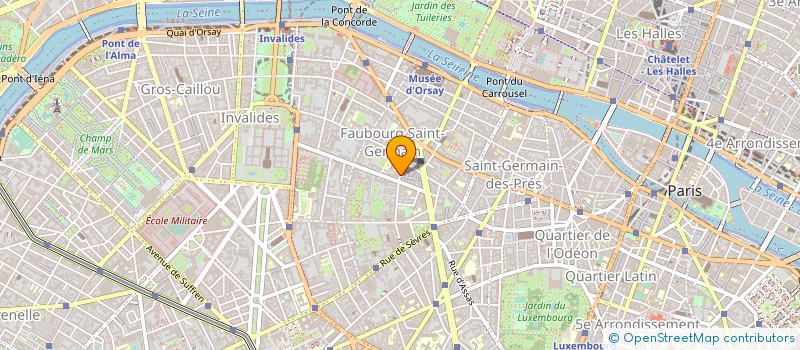 localisation de l'entreprise SOC DE LARUE TURCAT à PARIS