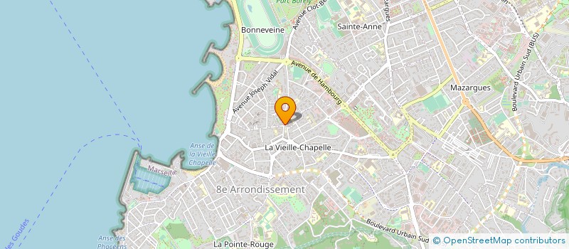 localisation de l'entreprise SOC DE LAVERIE AUTOMATIQUE à MARSEILLE 8EME