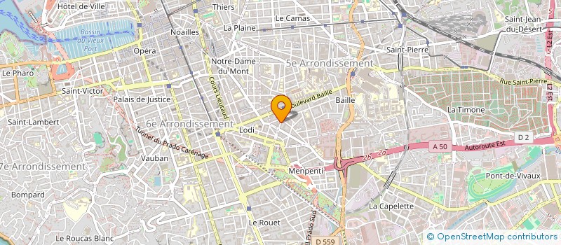 localisation de l'entreprise SOC DE LITERIE MERIDIONALE à MARSEILLE