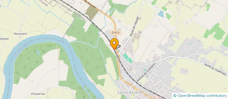 localisation de l'entreprise SOC DE LOGISTIQUE ET DE SERVICES à SAINTE-BAZEILLE