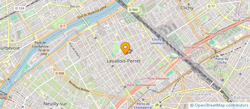 localisation de l'entreprise SOC DE LOISIRS QUERCYNOIS à LEVALLOIS PERRET