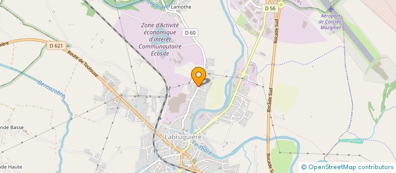 localisation de l'entreprise SOC DE LUBRIFICATION TECHNIQUE à LABRUGUIERE