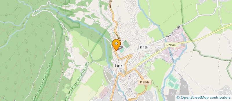 localisation de l'entreprise SOC DE MACONNERIE MARZO  GEX