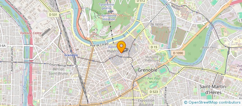 localisation de l'entreprise SOC DE MAINTENANCE DISTRIBUT.AUTOMATISME à GRENOBLE