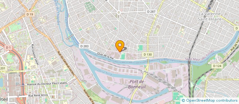 localisation de l'entreprise SOC DE MONTAGE ET DE NETTOYAGE SOMONET à SAINT-MAUR-DES-FOSSES