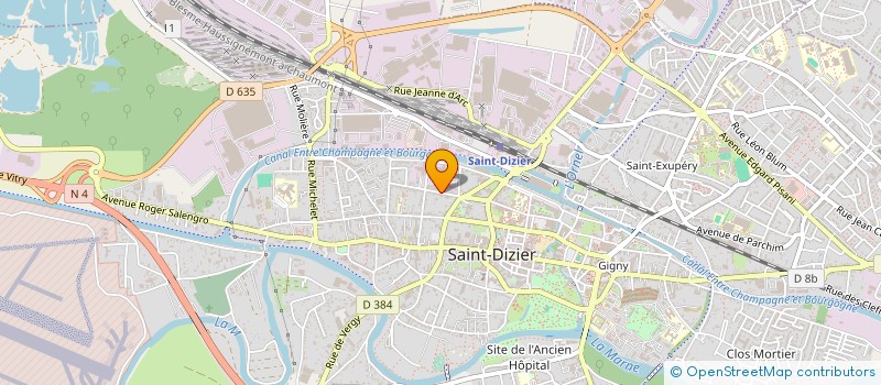 localisation de l'entreprise SOC DE NEGOCE TECHNIQUE ET REPARATION à SAINT-DIZIER