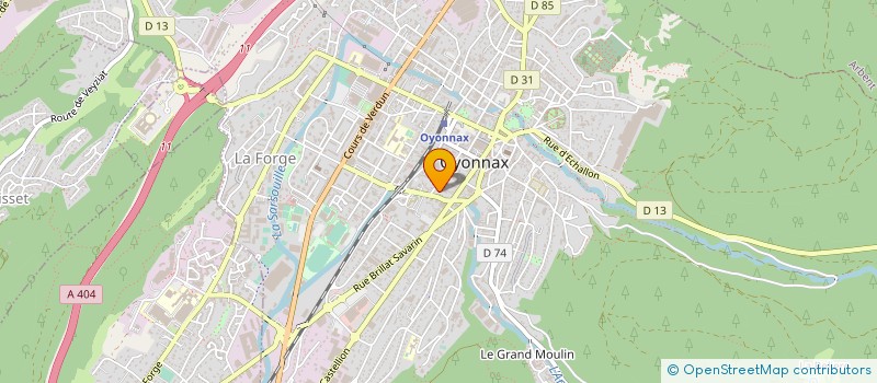 localisation de l'entreprise SOC DE PARTICIPATION ET GESTION COCIMA à OYONNAX