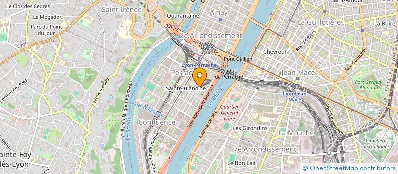 localisation de l'entreprise SOC DE PARTICIPATION HOTELIERE à LYON
