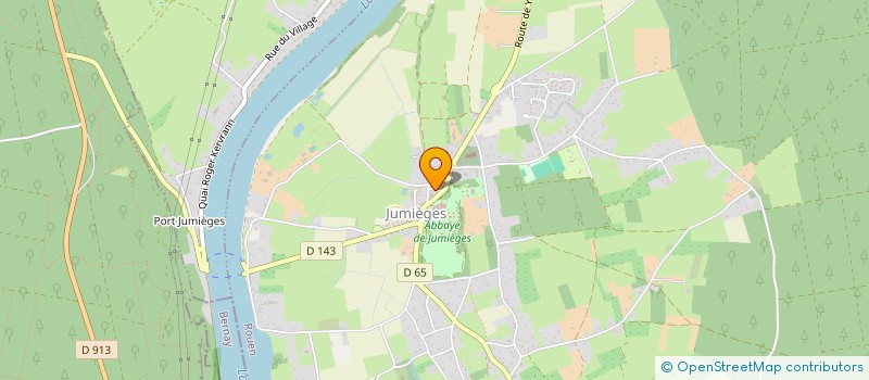 localisation de l'entreprise SOC DE PECHE ET DE PROTECTION DES MILIEUX AQUATIQUES JUMIEGEOIS  JUMIEGES