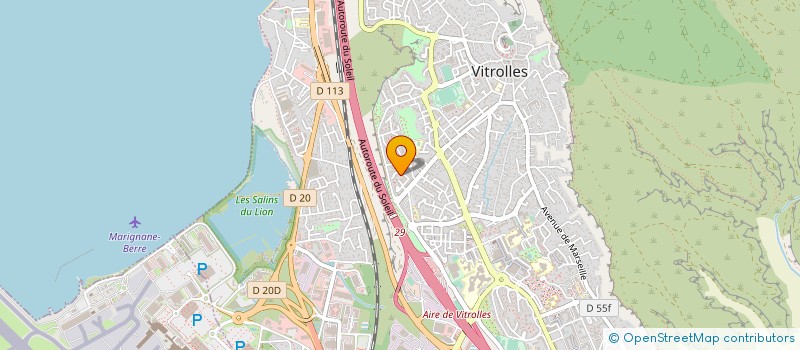 localisation de l'entreprise SOC DE PRESSE DE L'EUROPE DU SUD à VITROLLES