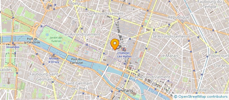 localisation de l'entreprise SOC DE PRESSE NOTRE REPUBLIQUE à PARIS