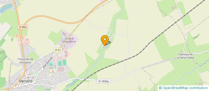 localisation de l'entreprise SOC DE PRODUCTION ET DE COMMERCIALISATION DE PRODUITS AGRICO LES DU HUTEAU  VERVINS