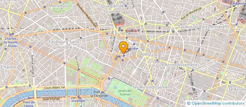 localisation de l'entreprise SOC DE PRODUITS ET DE CAFES  PARIS
